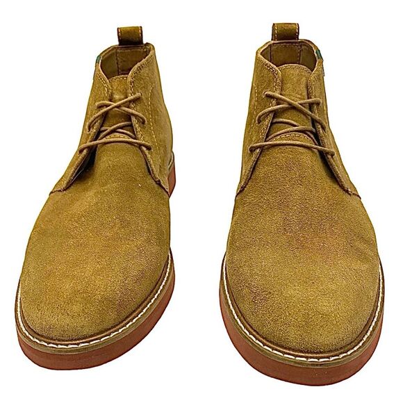 Mens Brooks Tan Suede Chukka Buck Men’s Size 9 Medium Pre-Owned - Picture 4 of 11
